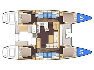Lagoon 450F Airco & Generator