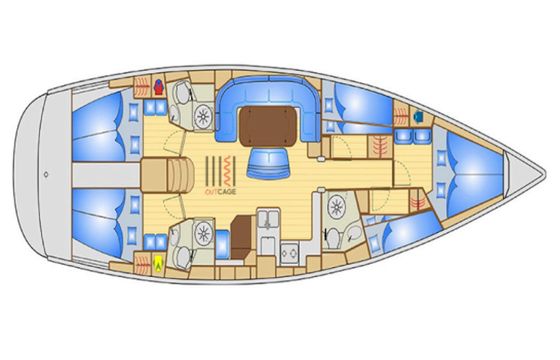Matrimonial cabin 3