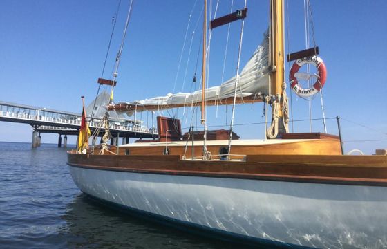 36 Fuss klass. Segelyacht von Adams&Sons