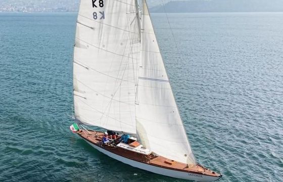 Anker & Jensen Vela in LEGNO del 1912 restaurata