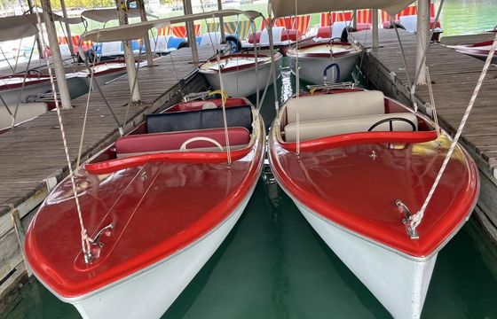 Boote für Bootsverleih
