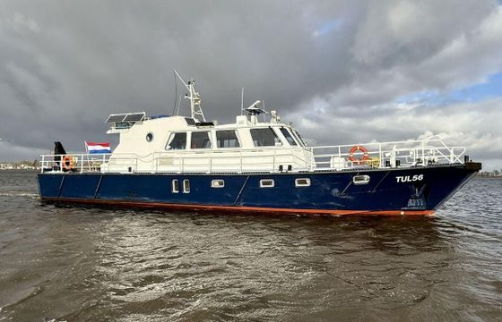 Ex-Patrouille Vaartuig Varend Woonschip