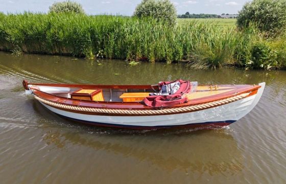 Kapitein Klassieke Mahoniehouten Sloep 6