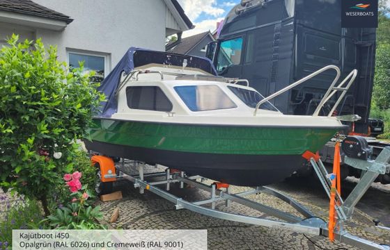 Weserboats Kajütboot i450