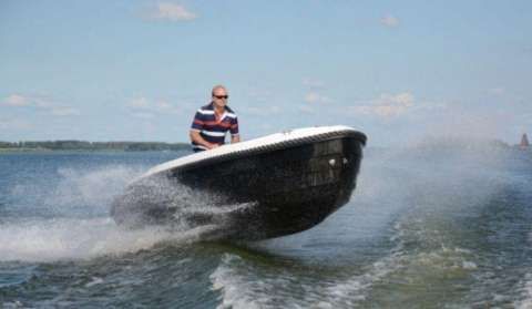 Black work boats Black Jon 400