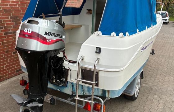 Örnvik Fisher 435 Cabin m/Mariner F40 hk EFI 4-