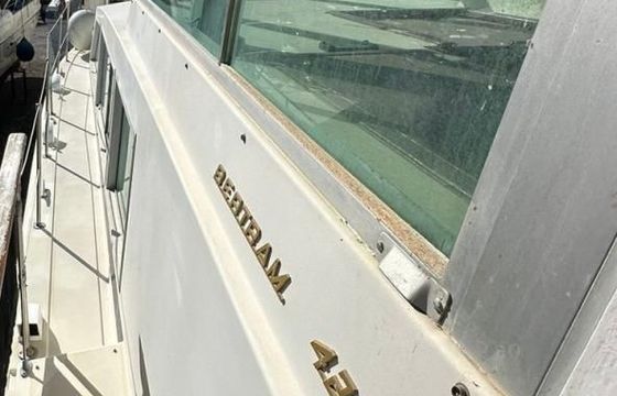 Bertram 42 Aft
