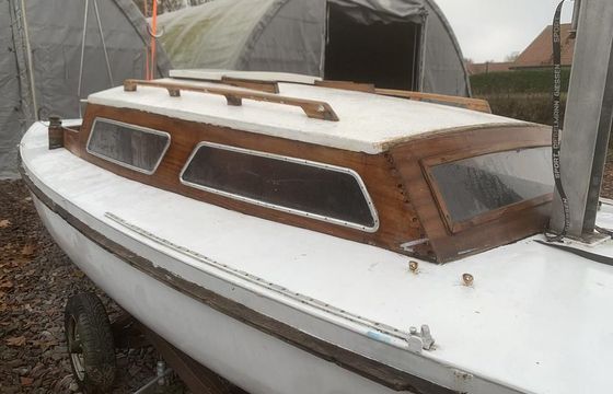 20er Jollenkreuzer Stahl Segelboot, Stah