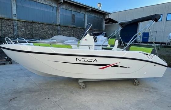 Trimarchi Nica 5.30 + Honda BF40E