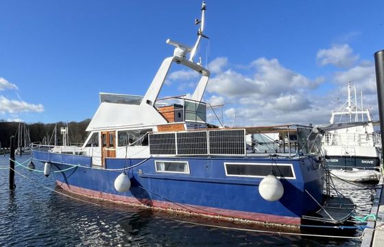 OneOff 45' danskbygget stål motorbåd-197