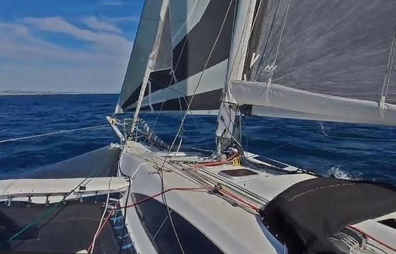 Farrier F32-RX folding trimaran