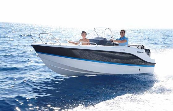 Quicksilver 455 Open/Mercury 60
