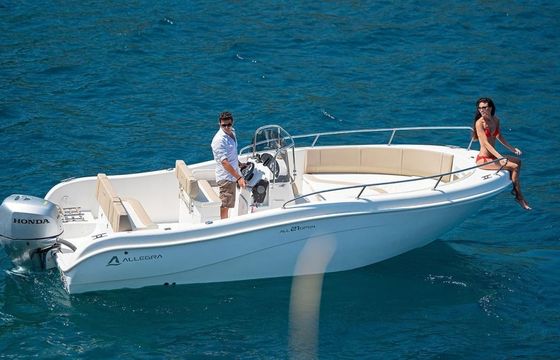 Allegra 21 open + motore Honda BF100