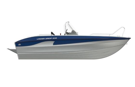 Linder Arkip 530 BR + Pre-Rigg.Yamaha+Garmin 9"