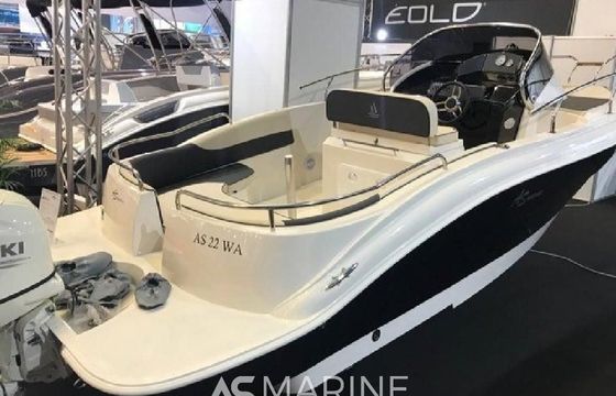 AS Marine 22 Walk Around + Honda BF100