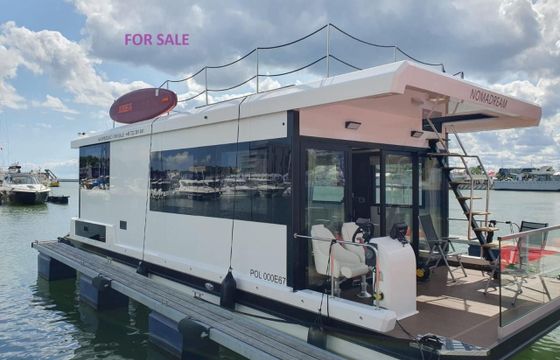 Nomadream Cat-House 1200 Double Decker Houseboat