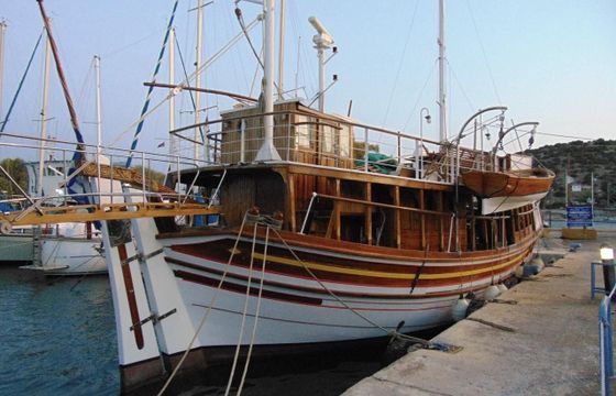 Traditional Greek Passenger Vessel