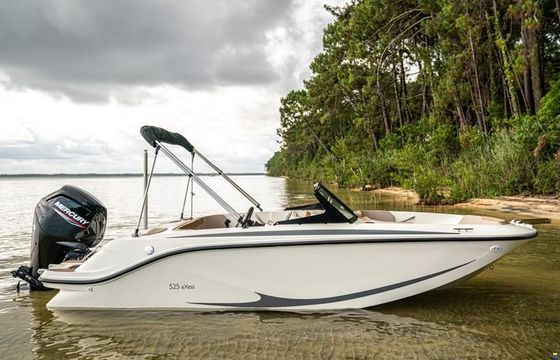 Quicksilver 525 AXESS / Mercury 80cv prêt à naviguer