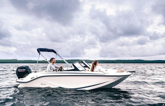 Quicksilver 525 aXess/Mercury 8CV injection/prêt à n