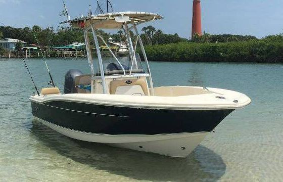 Motorboat Scout 205 sportfish 150hp