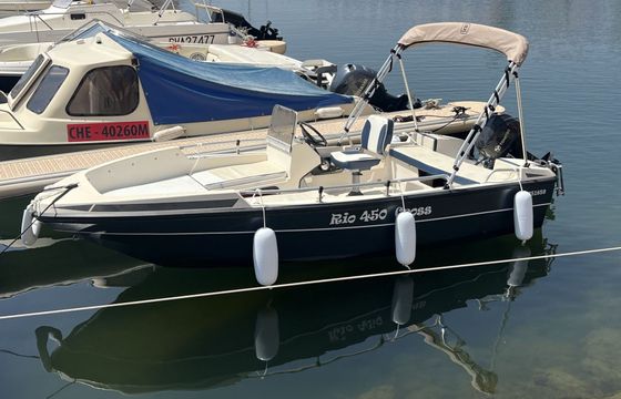 Boat without licence  Rio yachts Rio 450 cross 6hp