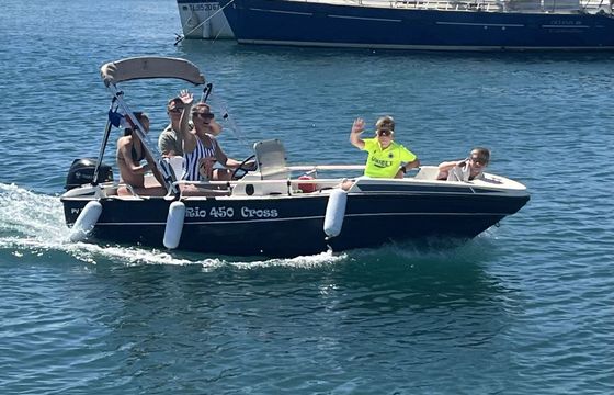 Boat without licence Rio yachts Rio 450 cross 6hp