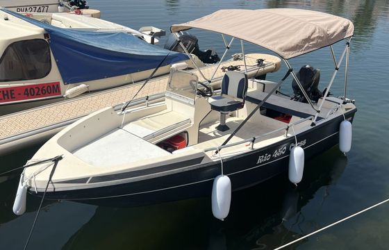 Boat without licence  Rio yachts Rio 450 cross 6hp