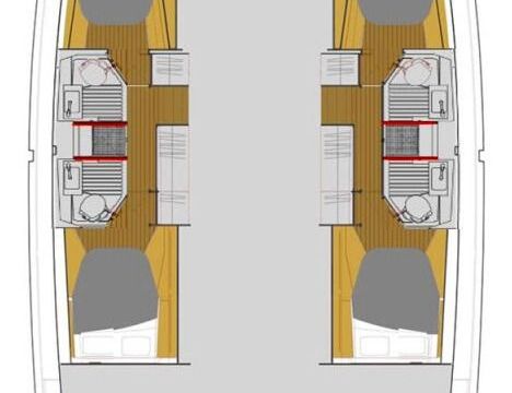Catamaran Fountaine Pajot Fountaine Pajot Astrea 42 - 4 + 2 cab. 12m