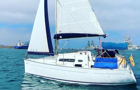 Sailboat Jeanneau Sun Odyssey 26 7.5m