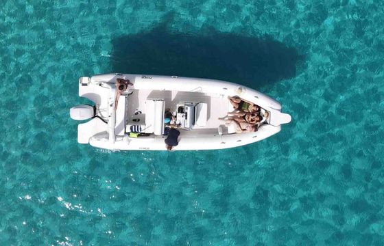 Motorboat Tecno Sport Flyer 747 250hp
