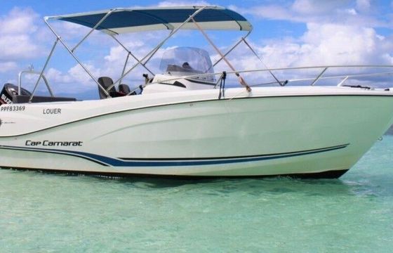 Motorboat Jeanneau Cap camarat 6.5 Cc open série 2 150hp