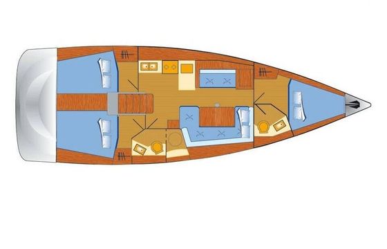 Sailboat Beneteau Oceanis 41.1 12.49m