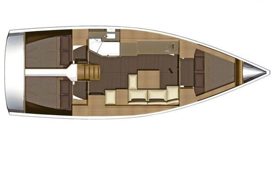 Sailboat DUFOUR 382 Grand Large 11.23m