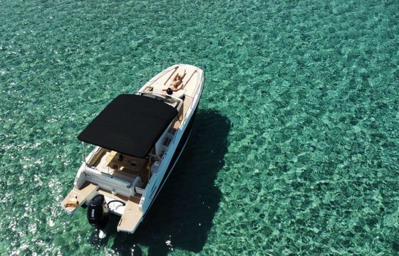 Motorboat Quicksilver 875 sundeck 350hp