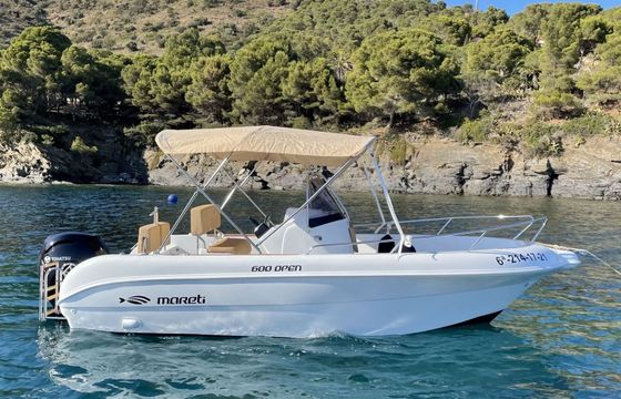 Motorboat Mareti Mareti 600 Open 115hp