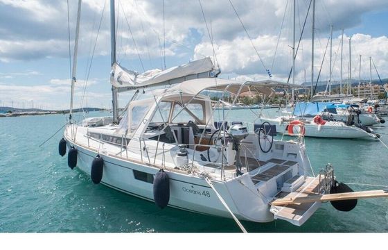 Sailboat Oceanis 48 14m