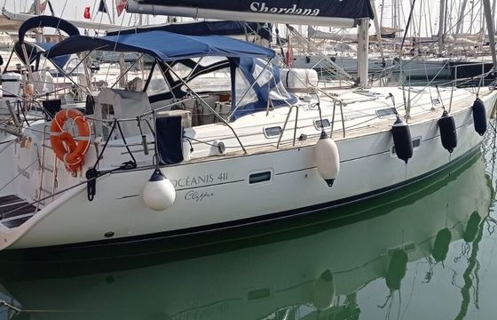 Sailboat Beneteau Oceanis 411 clipper 12.8m