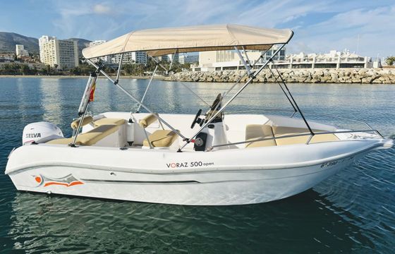 Boat without licence  VORAZ 500 15hp