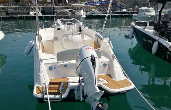 Boat without licence  romar bermuda 570 40hp