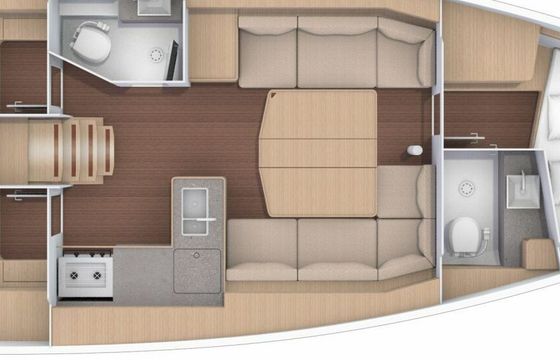 Sailboat Dufour Dufour 390 Grand Large 11.93m