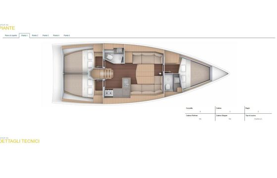 Sailboat Dufour Dufour 390 Grand Large 11.93m