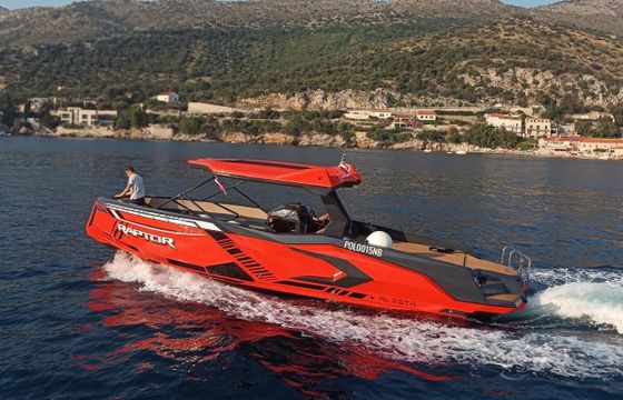 Motorboat Alesta Marine Raptor 500hp