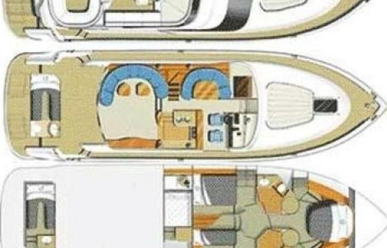 Motor yacht Fairline Squadron 55 1220hp
