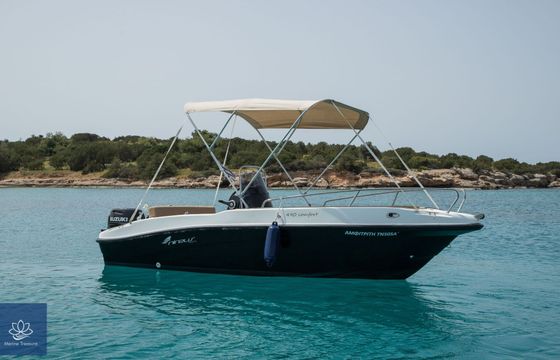 Motorboat Nireas comfort 490 60hp