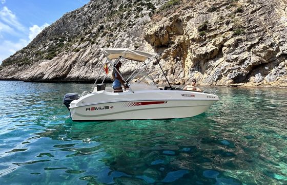Boat without licence  Remus Open 525 15hp