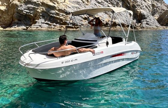 Boat without licence  Remus Open 525 15hp