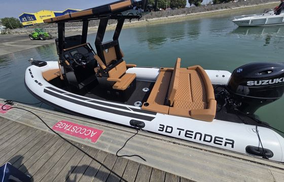 Motorboat Odyssey 3 D tender 140hp