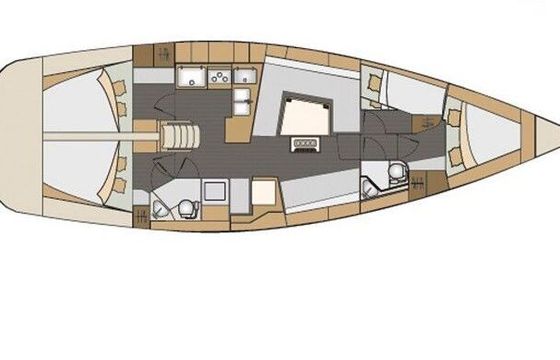 Sailboat Elan Elan Impression 45 13m