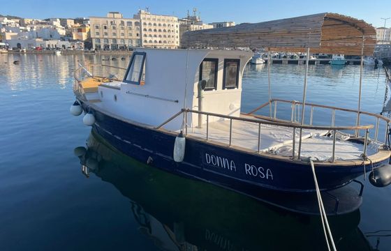 Motorboat Gozzo LEGNO 80hp