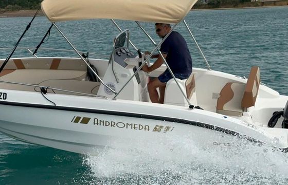 Motorboat Orrizonti Andromeda New Boat 2024 with 150 PS engine(2024) 150hp